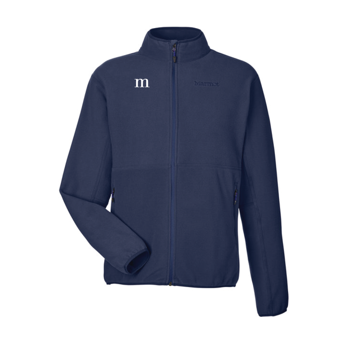 Men's Marmot Rocklin Fleece Jacket - Front Logo